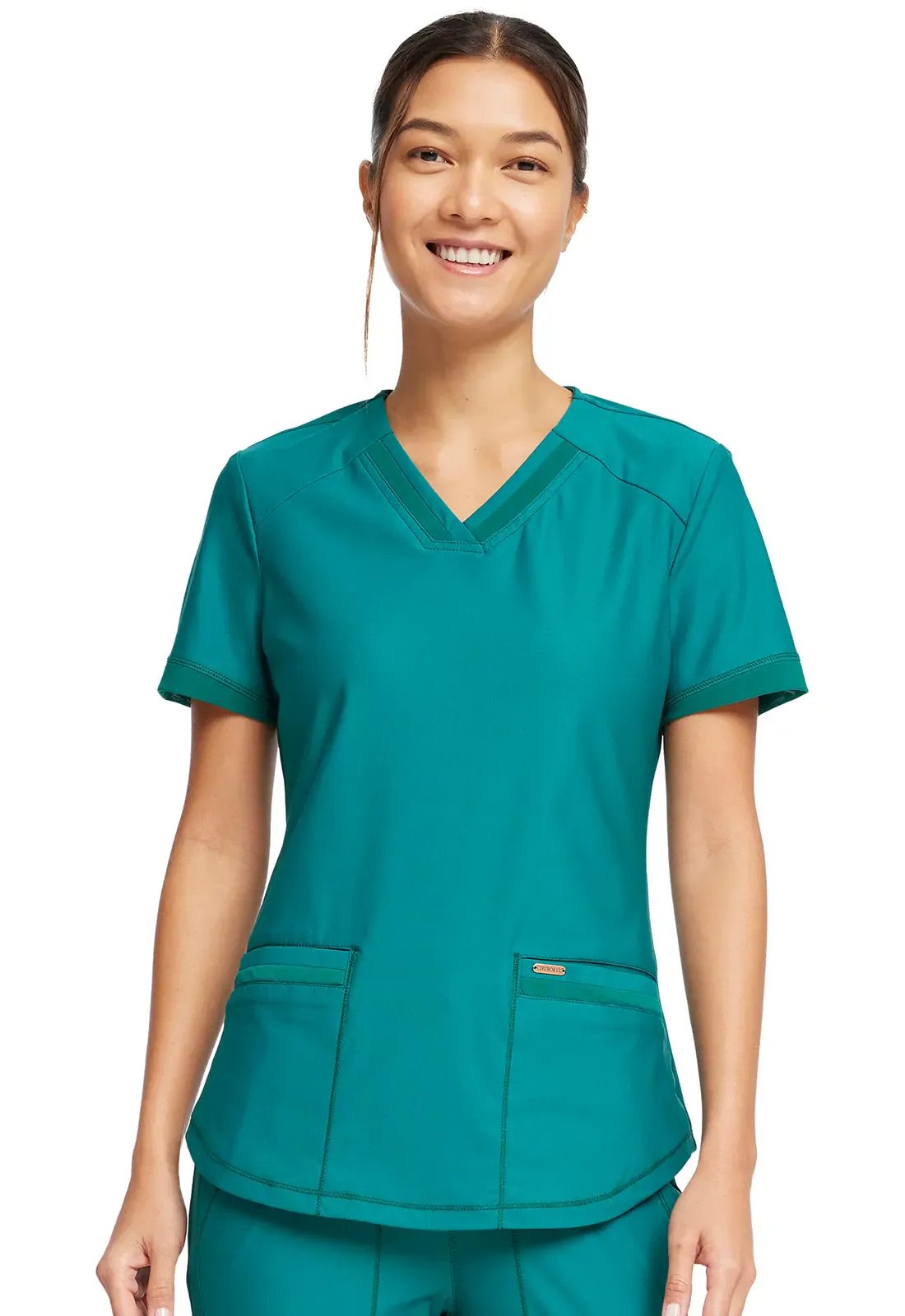Cherokee Form Women's Power Mesh Scrub Top CK840